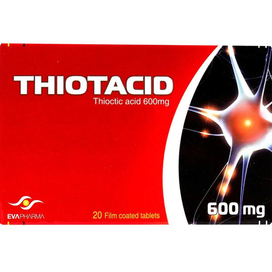 Eva Pharma Thiotacid 600mg Tablets 20's