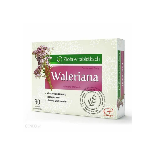 VALERIN WALERIANA Improved sleep quality 30 tab Colfarm VALERIAN Swanson