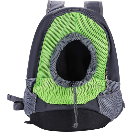 Dog Cat Pet Carrier Backpack Rucksack Travel Carrier Bag Puppy co.ukont Shoulder Bag Soft Side Breathable Mesh Head Out Design Airline Approved
