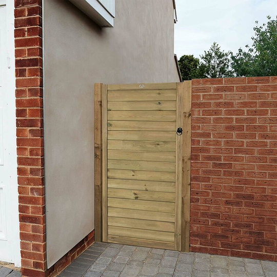 Forest - Strong, Robust Horizontal Tongue & Groove Gate 6ft (1.83m High)
