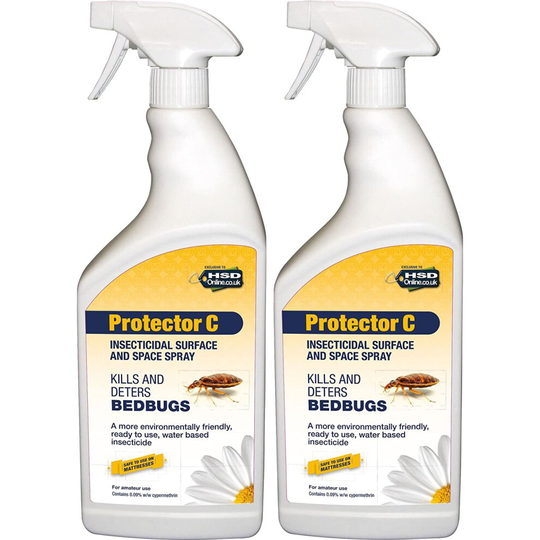 PelGar Protector C Bed Bug Killer Spray Treatment (2L)