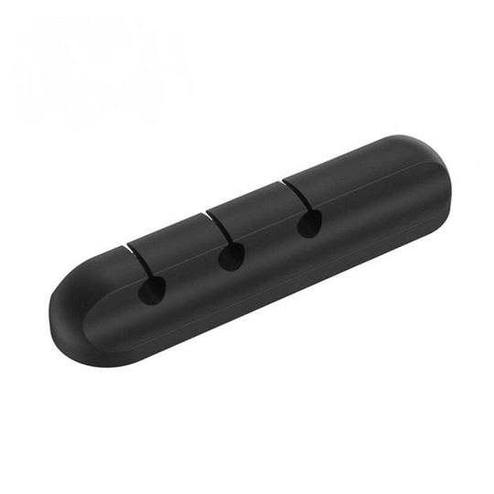Cable Tie, Adhesive Hook, Black Charging Accessory Cable - 3 Holes