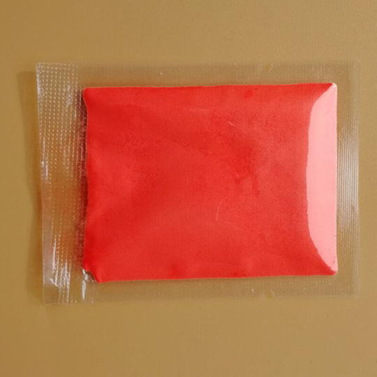 Superseller - 10g/Bag Colorful Fluorescent Sand Bright Glow in the Dark Powder Luminous Glow Sand Pigment diy Crafts Arts Supplies, Orange red