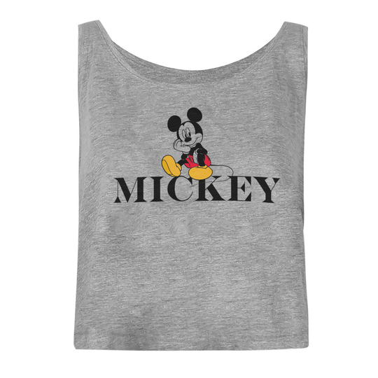(LRG) Disney Ladies - Mickey Mouse Chill - Vest - Grey