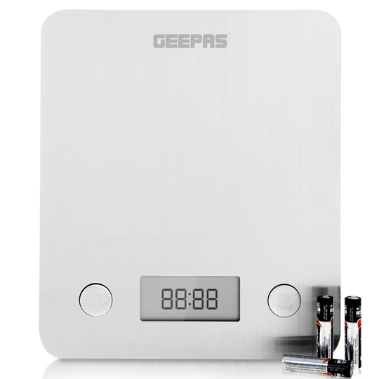 Kitchen Scale High Accuracy Digital Display Stainless Steel Top Panel