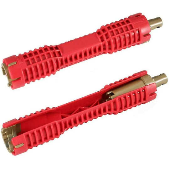 Sweed key for sink tap installer, sink tap and sink installation tool