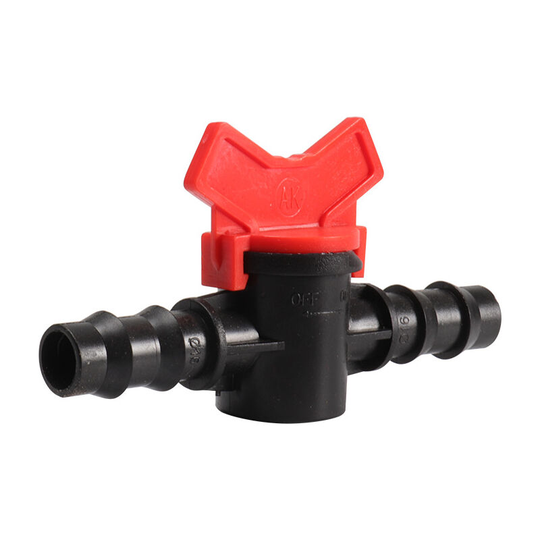 10pcs Dripper Irrigation Adjustable Drip Hose Irrigation Valve Valve Watering Switch Shut-off Valve Fitting Automatic Watering System for Plant