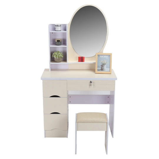 Dangello Dressing Table Set with Mirror
