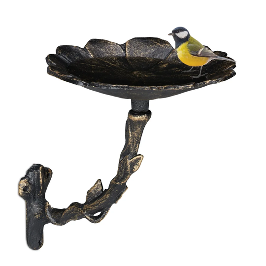 Birdbath flower Cast Iron