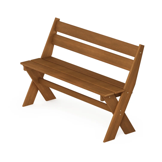 Lebo Wooden Park Bench