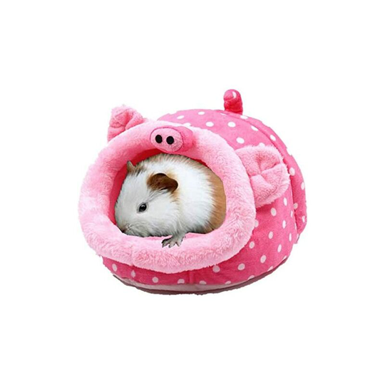 Langray - Chinchilla Hedgehog Guinea Pig Bed Accessories Cage Toys Bearded Dragon House Hamster Supplies Habitat Ferret Rat #2-L