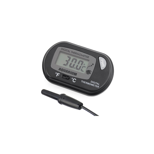 Digiflex LCD Fish Tank Thermometer | Digital Aquarium Thermometer