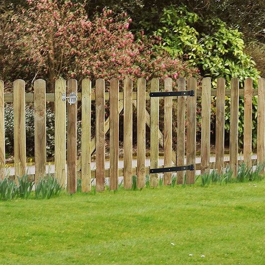 Forest - Traditional Pressure Treated Ultima Pale Garden Gate 3ft (0.90m high)