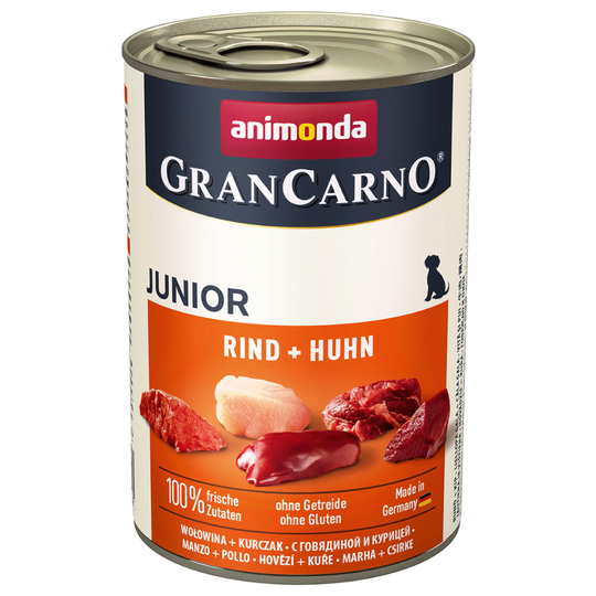 Animonda GranCarno Original Junior 6 x 400g - Beef & Chicken