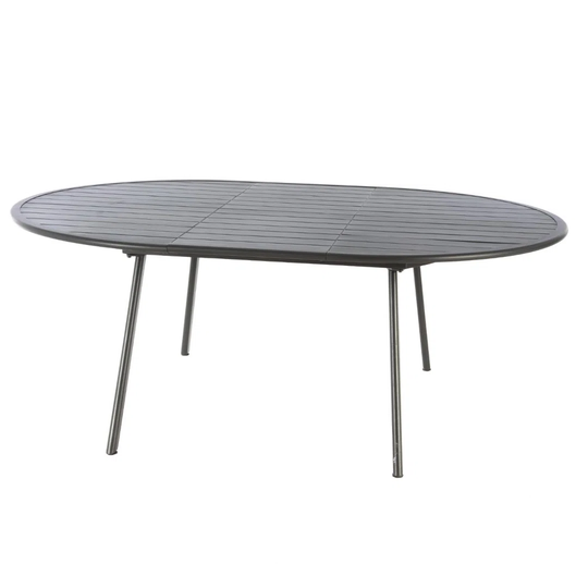 Danniella Extendable Aluminium Dining Table