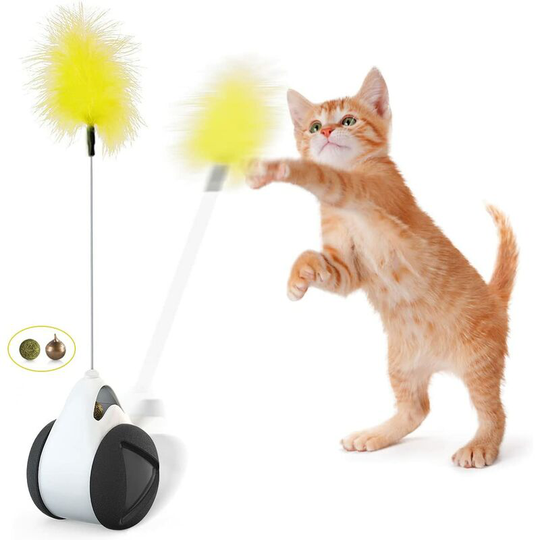 1 pc Interactive Cat Toys, Balance Swing Cat Toys, Balanced Cat Toys, Indoor Cat Toys, Interactive Indoor Cat Toys black