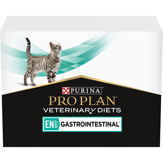 Purina Pro Plan Veterinary Diets Feline EN Gastrointestinal - Salmon - 10 x 85g
