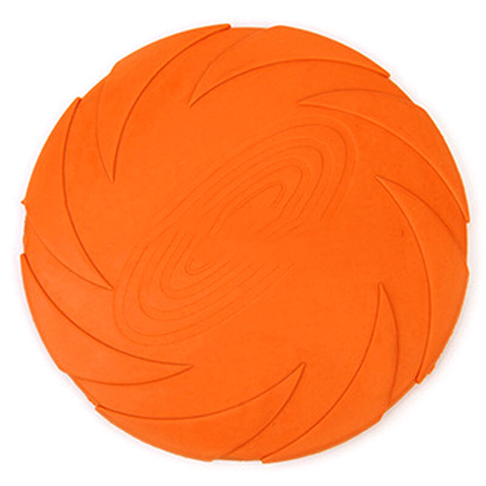 Dog Flying Discs Dog Toys Interactive Toys for Small Medium Dogs Puppy Toys Orange M
