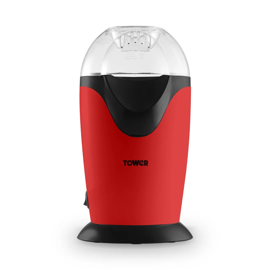 Tower T19040RD Popcorn Maker, 1200W, Red