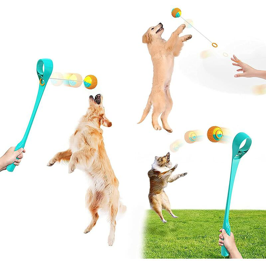 Dog Ball Thrower Launcher - 49cm/19.3in long, Dog Ball Launcher, Ball Thrower