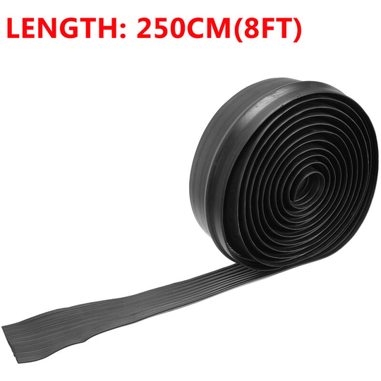 85x18mm Garage Door Floor Mounted Threshold Weather Seal Draught Excluder Rubber 250cm(8ft)