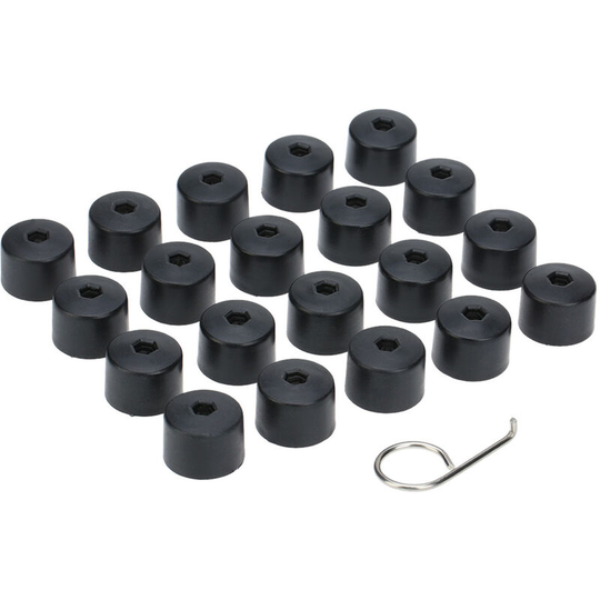 Superseller - 20Pcs 17mm Car Wheel Nut Cover Bolt Cap Removal Tool for vw Golf Bora Passat