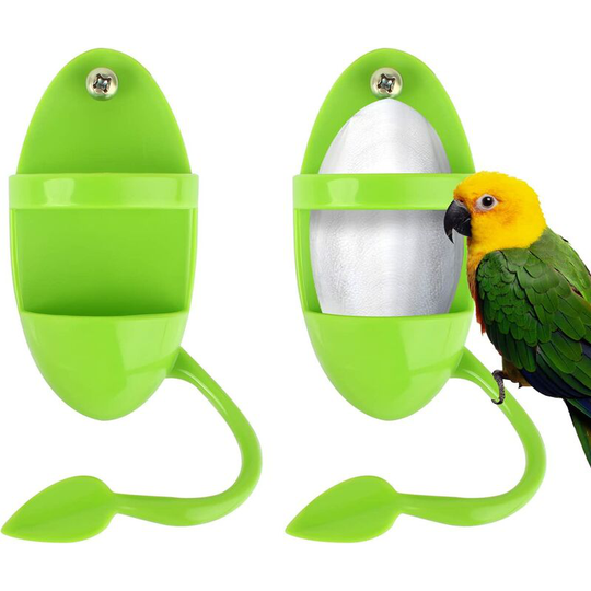 Set of 2 Cuttlebone Holders for Parrots for Birds