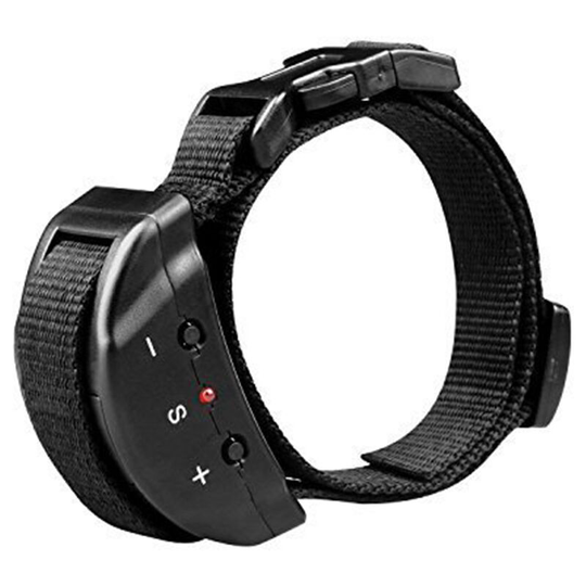 Battery operated dog training collar, bark collar with automatic mode, electric manual control collar
