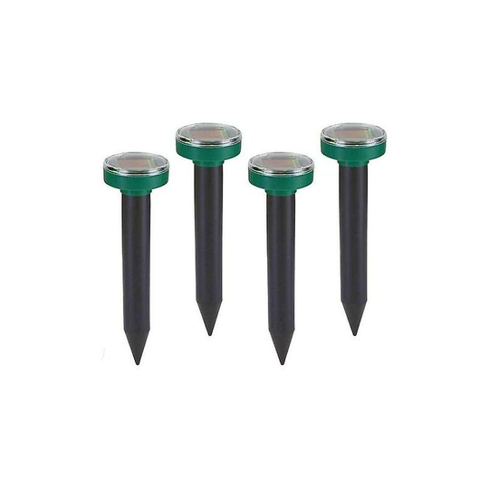 Flkwoh - Solar Mole Repeller Ip65 Ultrasonic Mole Repeller, Mole Repeller, Vole Repeller, Vole Repeller, Mole Repeller for Garden Lawn Yard Green