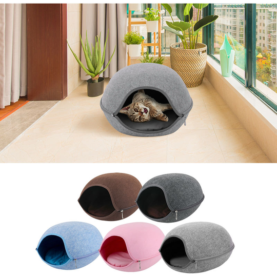 Cat Pet Cave Bed for Cats Kittens Pets