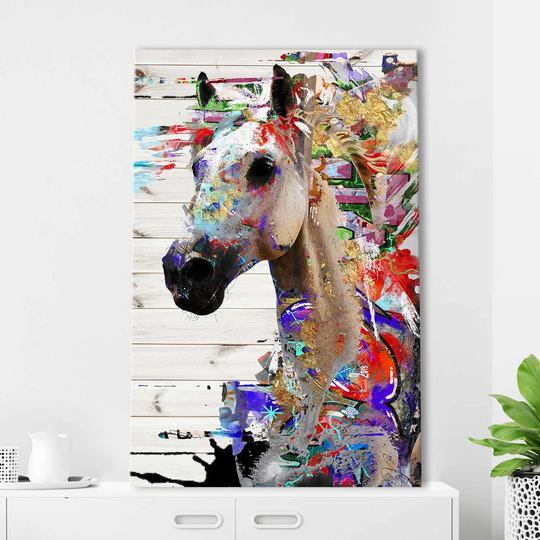 Wild Horse 2 by Jodi - Wrapped Canvas Graphic Art