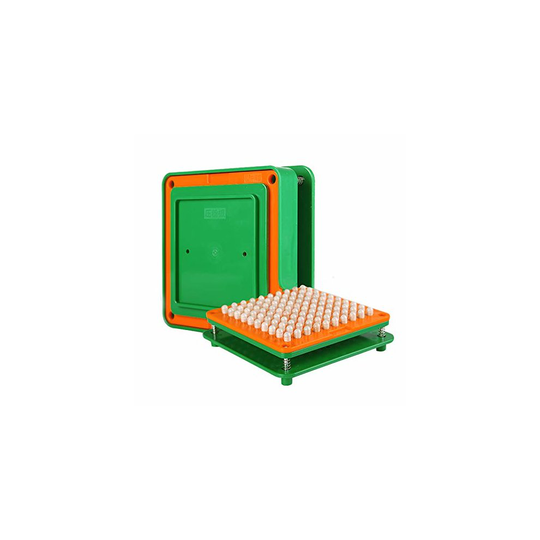 100 Holes (00#) Empty Capsule Filler with Tamper for Size 00 Capsules Holding Tray Capsule Filling Machine