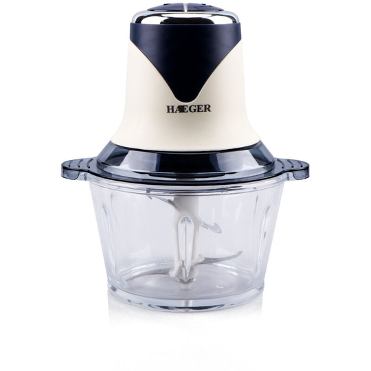 Benobby Kids - Family Care Electric Chopper, Food Shredder, 250W, Multifunction, Meat Grinder, Vegetables, Nuts, White, HG-7016, 1 piece