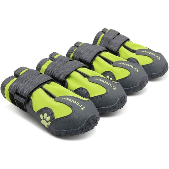 Dog Boots Waterproof Dog Shoes with Best Reflective Straps for Small Medium Large Dog Outdoor(#5)
