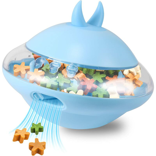 Dog Treat Ball Toy, Feeder Toy Tumbler Feeder Pet Leaking Ball Pets Interactive Food Dispenser Chew Toy for Dogs and Cats