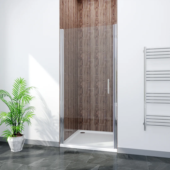 Bron Square Shower Enclosure with Tray - 1850 x 900 mm