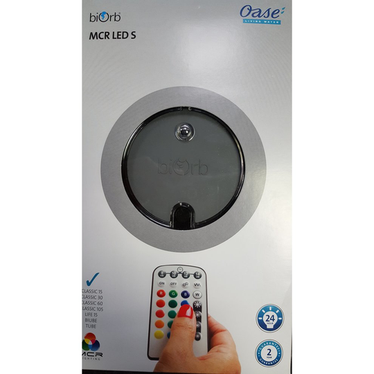 NEW! BIORB MCR LED S MULTI COLOUR REMOTE CONTROL LIGHT