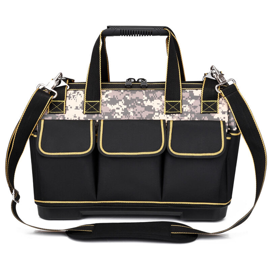 Benobby Kids - Tool Bag Organizer, Small Tool Bag, Versatile Wide Mouth Tool Storage Bag with Adjustable Shoulder Strap