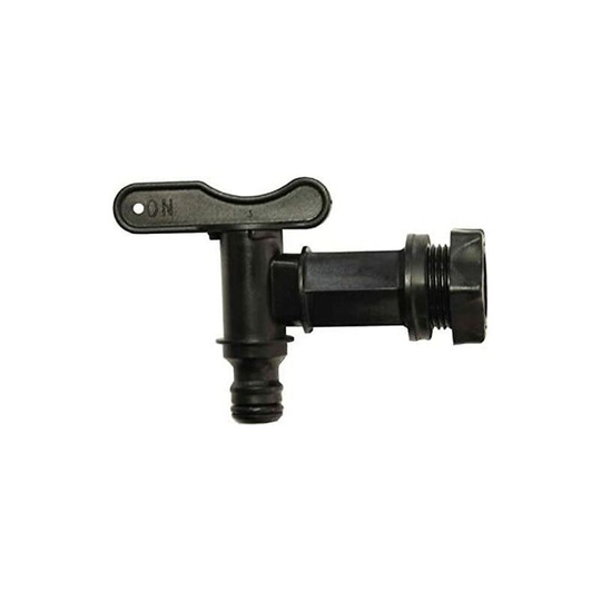 Push-in plastic back nut/bowl valve