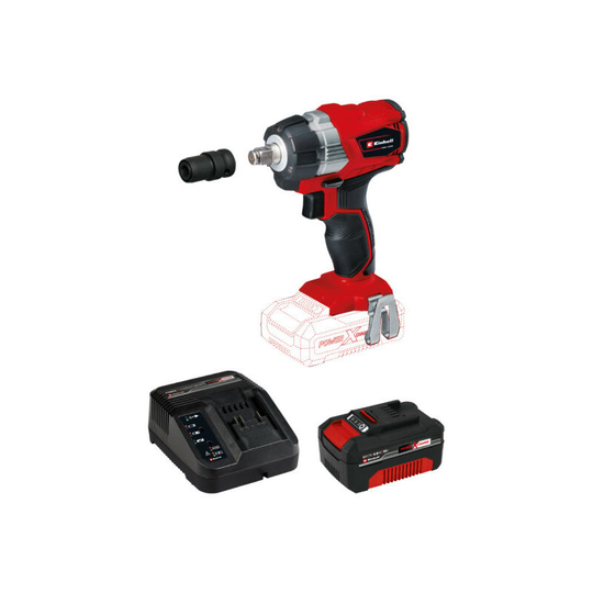 Pack EINHELL 18V Power X-Change - Cordless screwdriver - TE-CW 18 Li BL-solo - Starter Kit Power 4.0Ah
