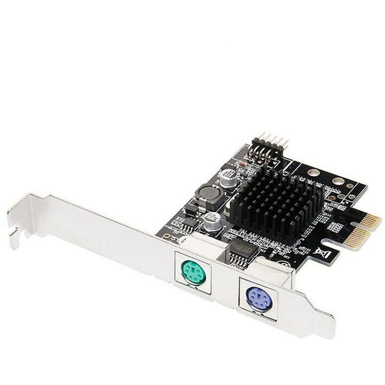 Joorrt - pcie Port to 2xps2 PS/2 For pc keyboard adapter card