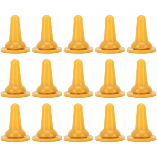 15pcs Pet Bottle Nipples Cat Dog Silicone Safety Soft Feeding Bottle Feeder Nipple Accessory for Kittens Puppy Rabbit