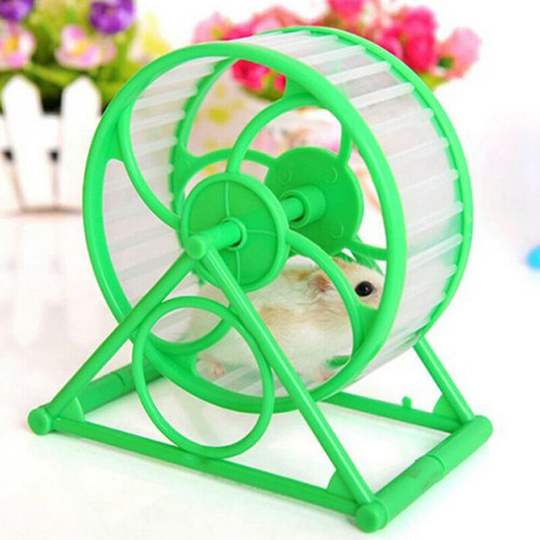 Hamster wheel Pet Jogging Hamster Mouse Mice Small Animal Running Spinner Sports Wheel Exercise Toy