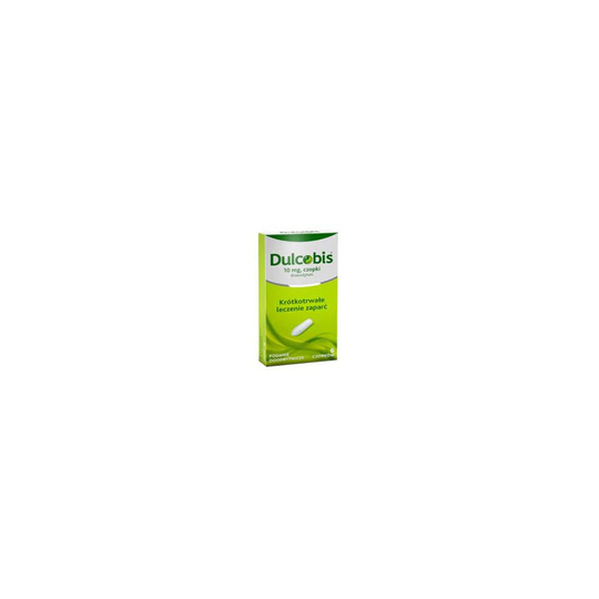 Dulcobis czopki 10 mg- 6czopki