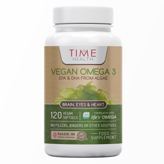 Vegan Omega 3 - EPA & DHA from Algae Oil - Carrageenan-Free - Sustainable Vegan Alternative to Fish Oil - 120 Softgels