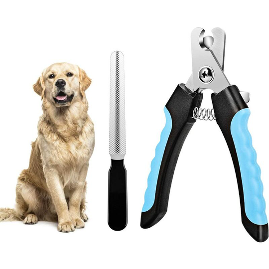 Nail Clippers for Dogs Cats, Professional Pet Nail Clippers for Rabbits Birds Guinea Pigs with Safety Guard to Avoid Over-Cutting, Professional