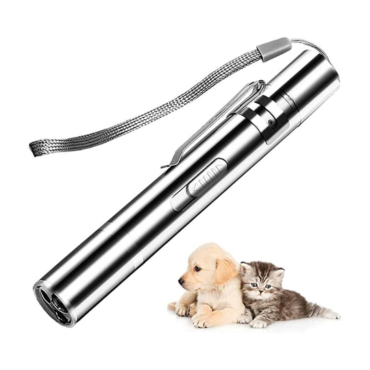 7 in 1 Multifunctional Pet Laser Pointer, Funny Cat Stick, usb Rechargeable - Muff