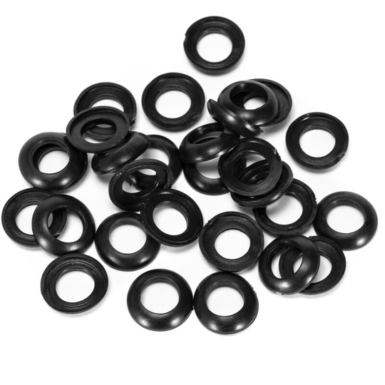 50pcs pvc Rubber Winding Check Ring Fishing Rod Building Components for Fly Spinning Casting Rods,model: 8.5mm - model: 8.5mm