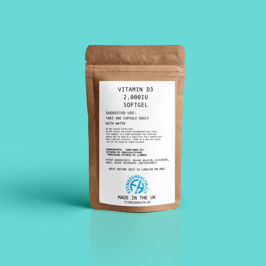 Fitness Health Vitamin D3 2000 IU