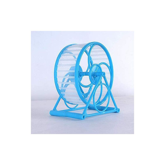 Hamster Toy Running Wheel Pet Sports Toy Hamster Sports Wheel Blue Transparent Running